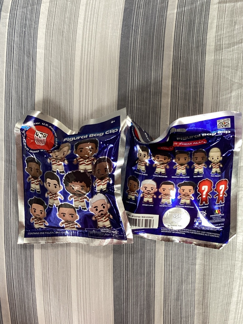 2026 FIFA U.S. Soccer Figural Bag Clip—Box of 15